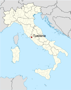 tuscania map